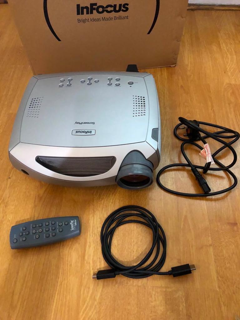 InFocus ScreenPlay 7210 Projector with HDMI Cable and Remote