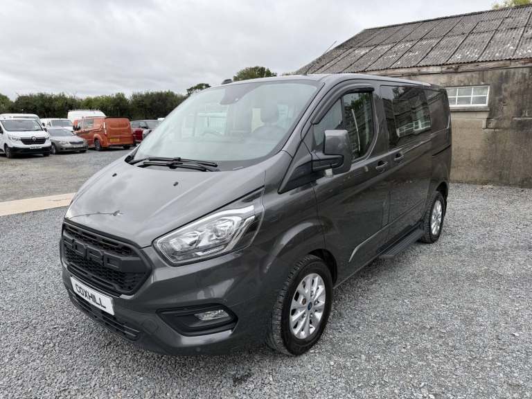 2020 Ford Transit Custom 2.0 EcoBlue 185ps Low Roof D/Cab Limited Van Auto PANEL VAN DIESEL Autom...
