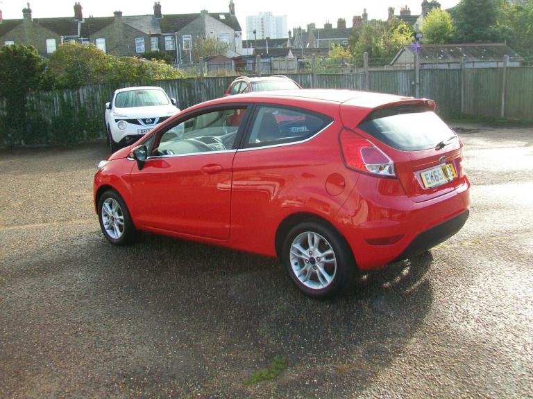 2015 Ford Fiesta 1.25 82 Zetec 3dr HATCHBACK Petrol Manual