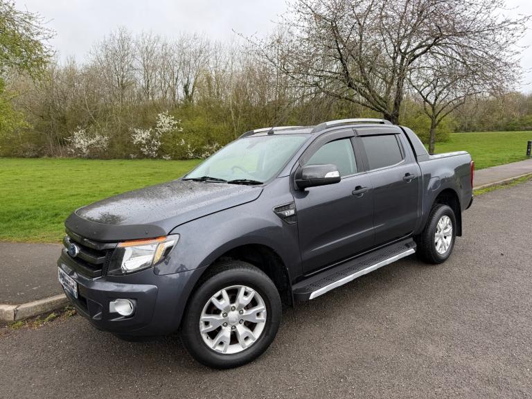 2015 65 FORD RANGER 3.2 TDCI 200 WILDTRACK 4WD GREY DOUBLE CAB PICK-UP MANUAL