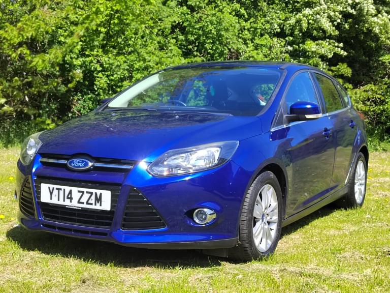 2014 Ford Focus 1.6 125 Titanium Navigator 5dr Powershift HATCHBACK Petrol Automatic