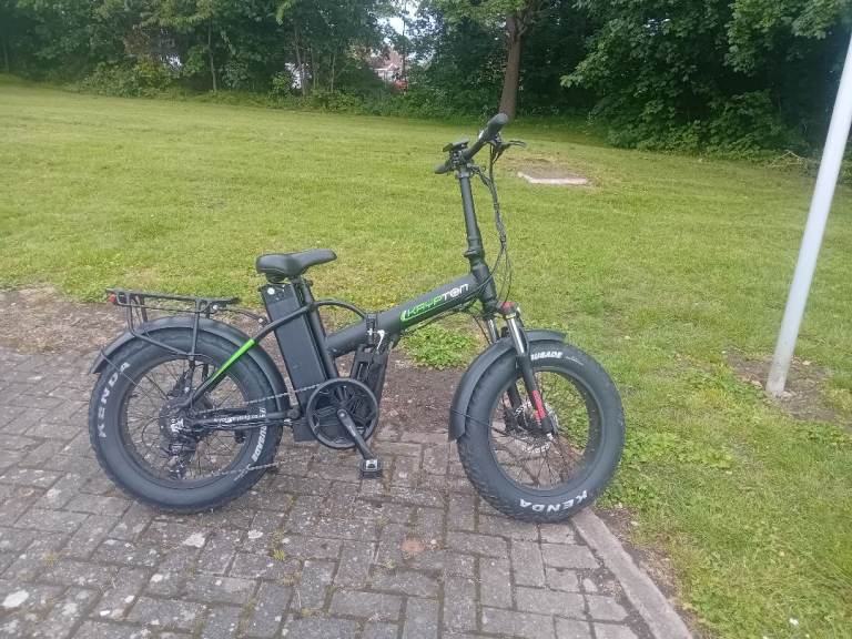Good Condition Krypton Electric City Bike - Smooth Ride