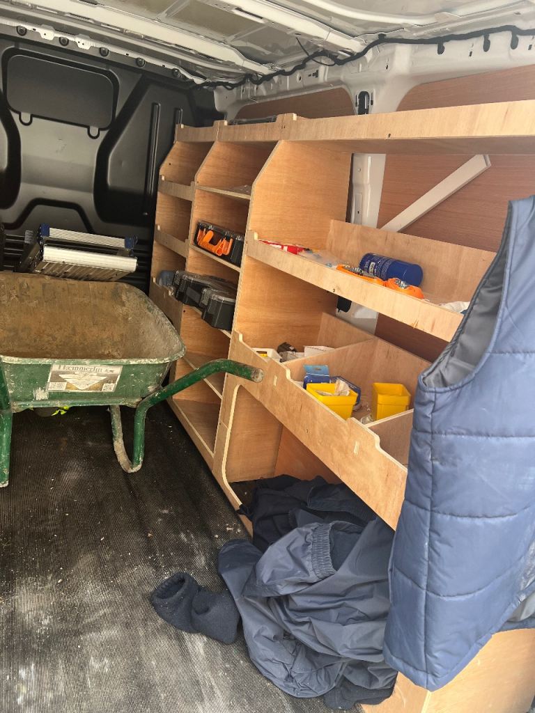 Ford custom van racking 