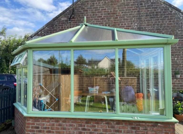 EX CONSERVATORY DOUBLE GLAZED PANELS 