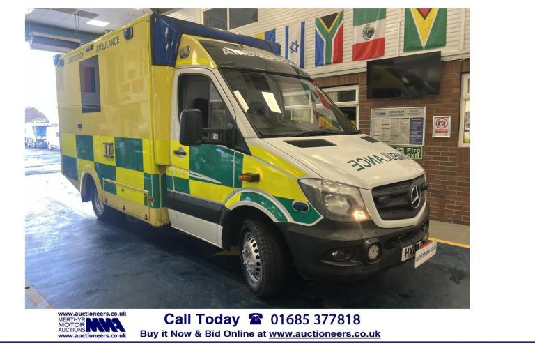 2015 Mercedes-Benz Sprinter 3.0CDI 190PS AUTO WAS BODY AMBULANCE / CAMPER -----------------------...