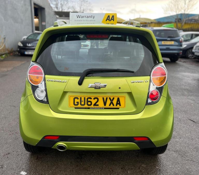 2012 Chevrolet Spark 1.2i LT Euro 5 5dr HATCHBACK Petrol Manual