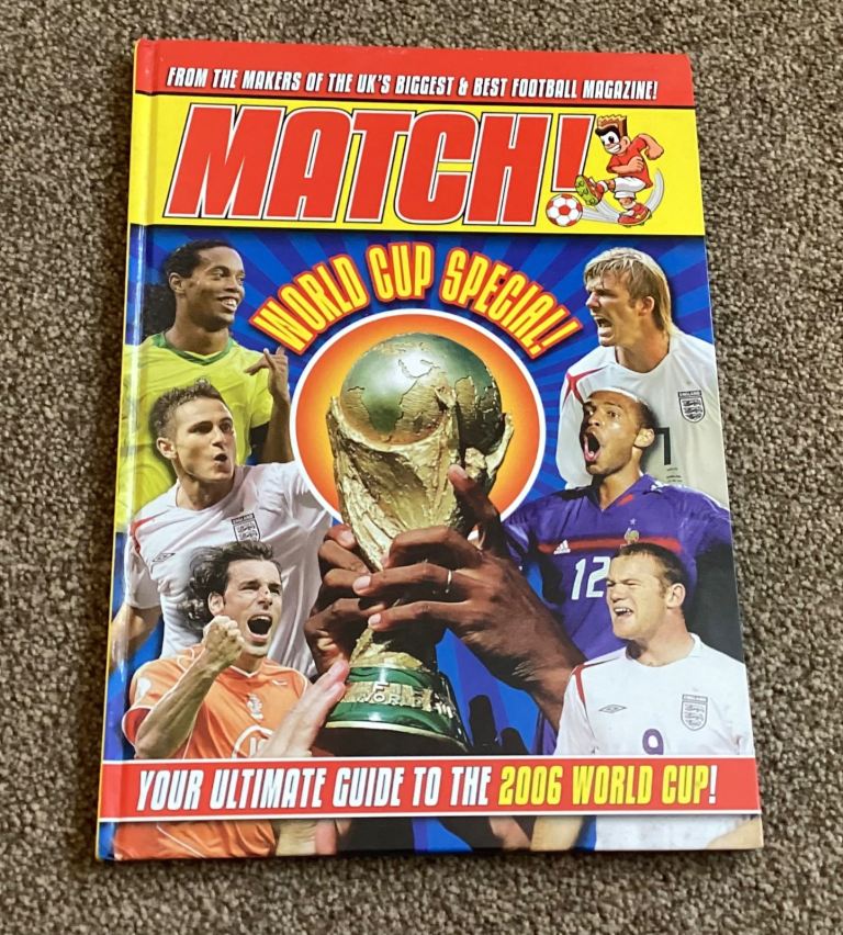 World Cup Football 2006 Match! Special Annual Book VGC
