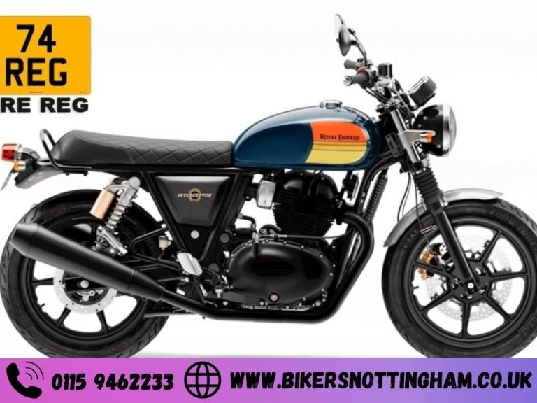Royal Enfield Interceptor 650 Dark Was £6599 Now £4999 Pre-Reg plus OTR