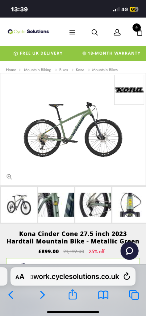 Mountain bike