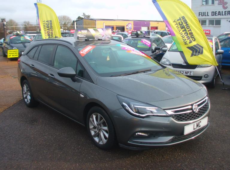 2019 Vauxhall Astra 1.0i Turbo ecoTEC Tech Line Nav Sports Tourer 5dr Petrol