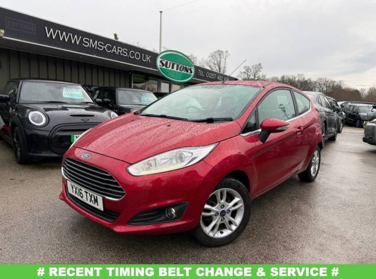 2016 Ford Fiesta 1.25 Zetec Hatchback 3dr Petrol Manual Euro 6 (82 ps) Hatchback Petrol Manual
