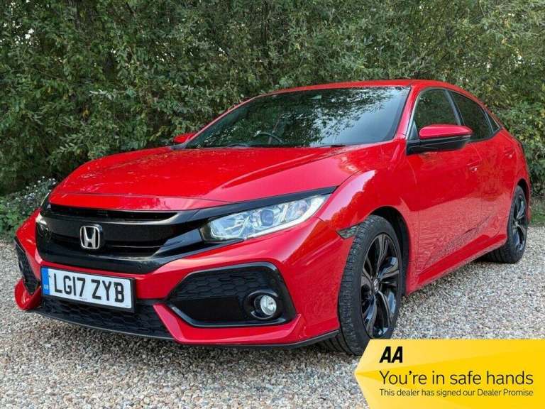 2017 Honda Civic 1.0 VTEC Turbo SR 5dr HATCHBACK PETROL Manual