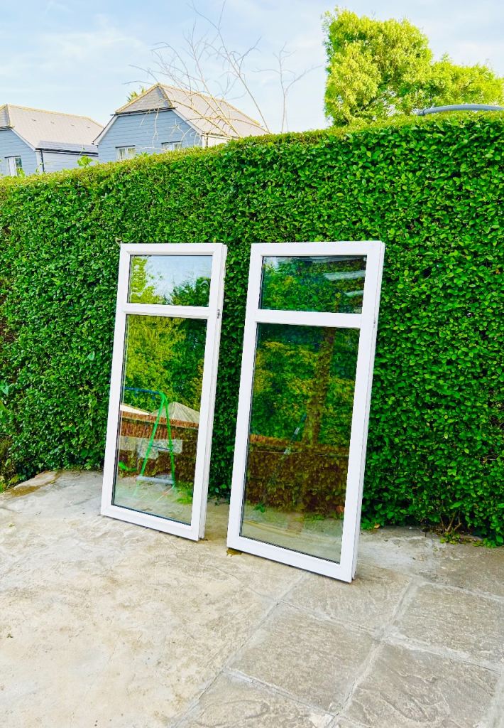 UPVC Window (4 available) Panel Window Double Glazed External Window