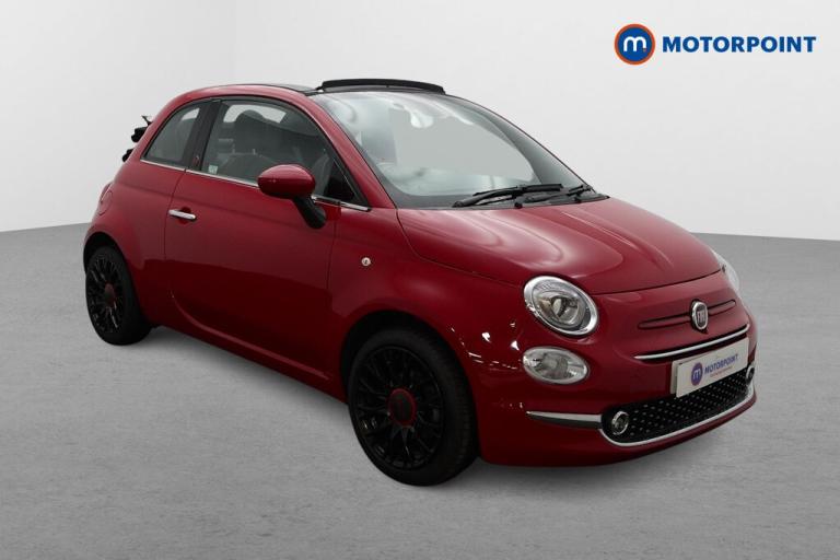 2023 Fiat 500 1.0 Mild Hybrid Red 2dr Convertible Petrol Manual