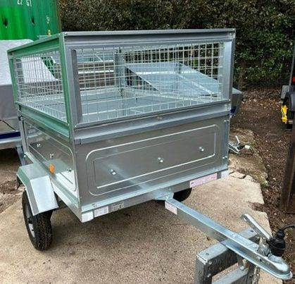 Small General Purpose Trailer with Mesh Kit Sides Maypole 6812 (Ready Built)