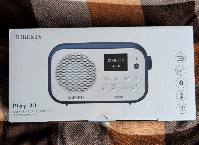 Roberts Play 30 DAB+ Digital Portable Radio