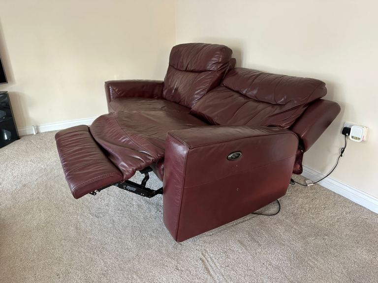 Electric Reclining Sofa Free
