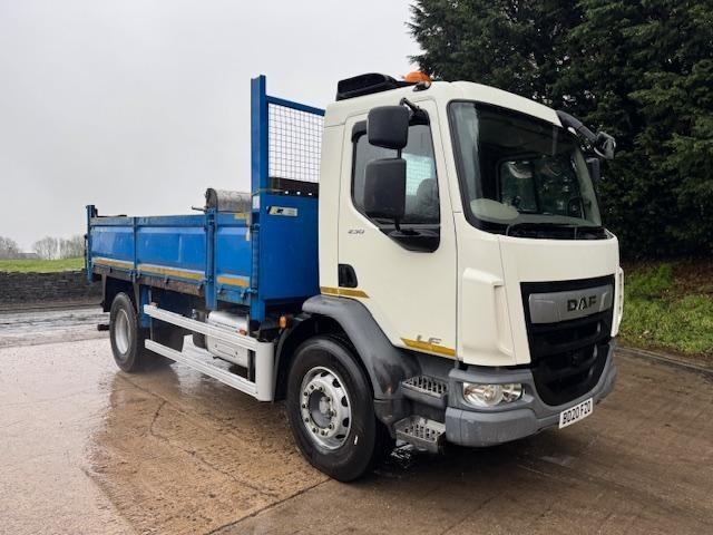 2020 DAF LF 230 E6 steel insulated tipper tar chutes sheet tow bar PSS scanners