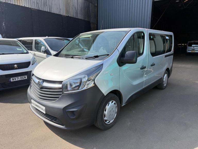 2017 Vauxhall Vivaro 1.6 CDTi 2900 BiTurbo ecoFLEX L1 H1 Euro 6 (s/s) 5dr (9 Seat) MPV Diesel Manual