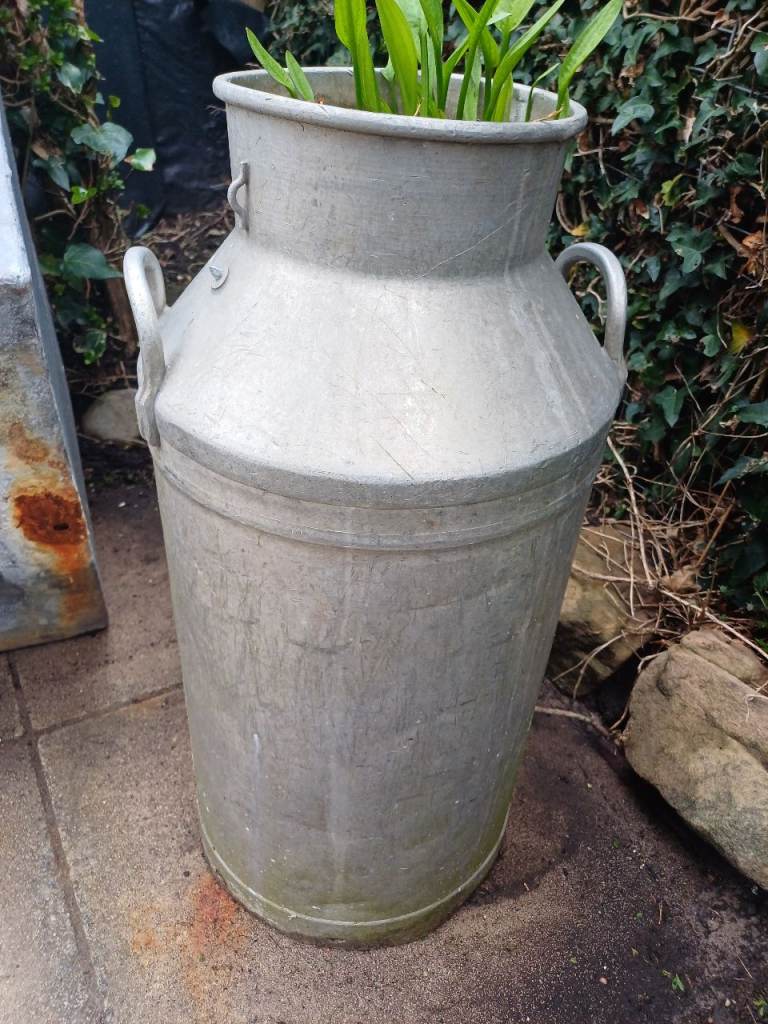 Antique millk churn