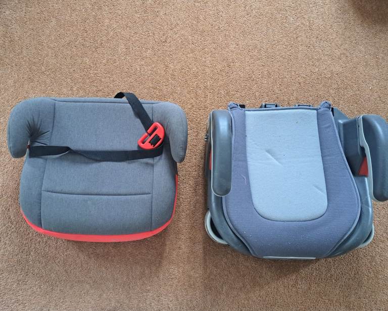 2 Childrens Booster Car Seats Available