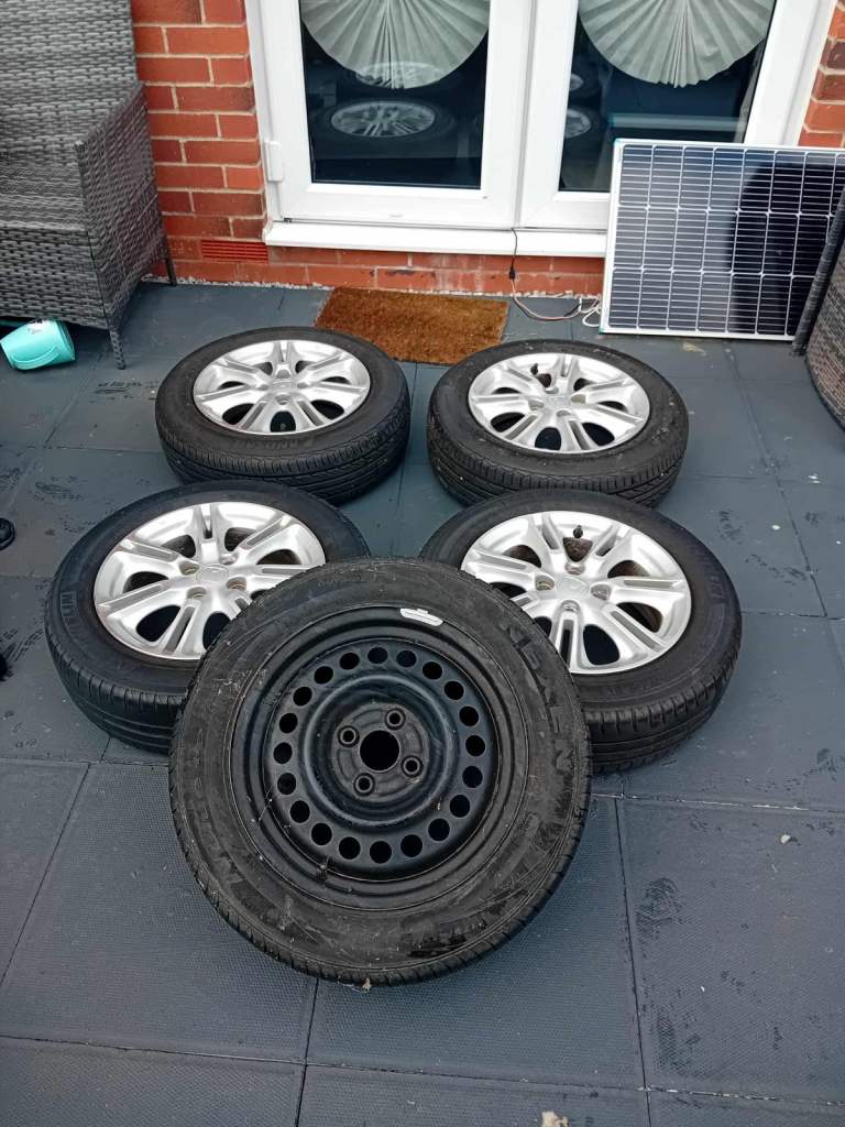Honda Wheels 175/65 15in 4 x + 1 spare