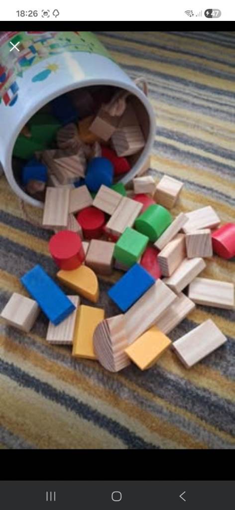 Chad Valley building blocks bricks 