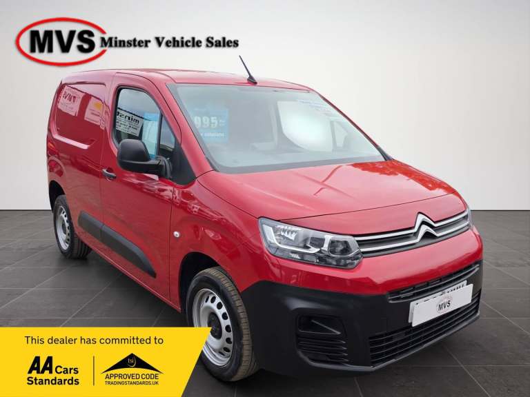 2023 Citroen Berlingo 1.5 BlueHDi 1000Kg Enterprise Ed 100ps 6 Speed S/S PANEL VAN Diesel Manual