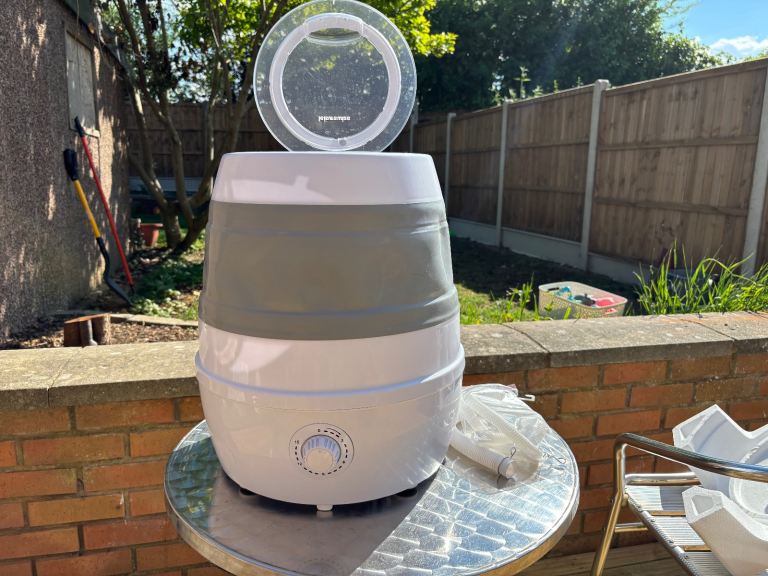 Leisurewize Portable Collapsible Washing Machine for Camping Caravan University