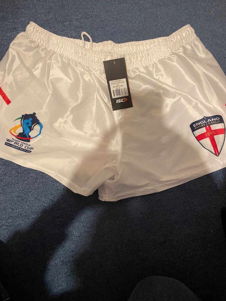 image for England Rugby League 2013 World Cup shorts in 3xl BNWT 