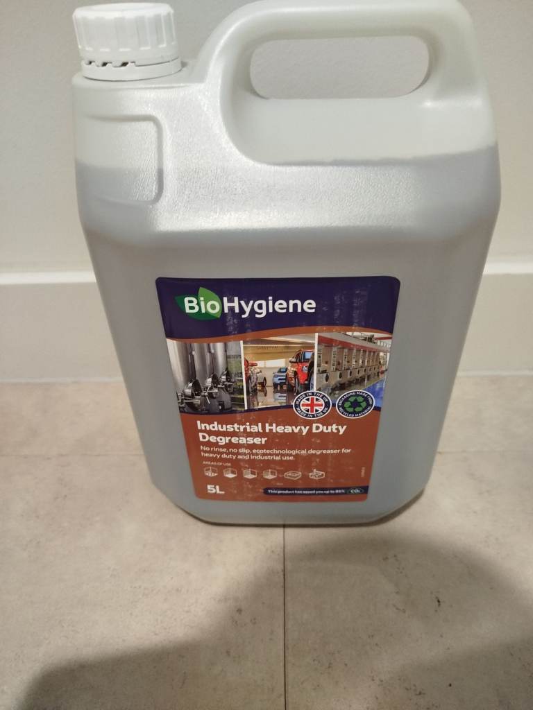 BioHygiene Industrial Heavy Duty Degreaser  5 Litre
