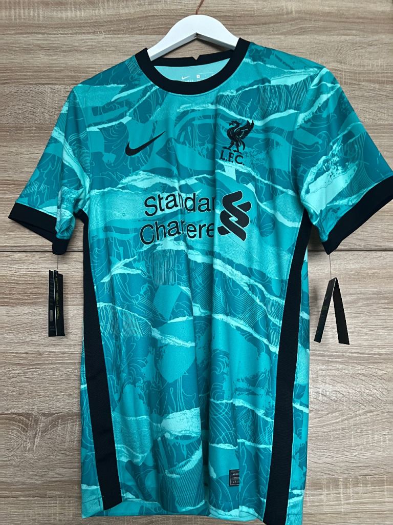 Nike Liverpool FC Away Shirt 2020/2021 Men's Small BNWT Green