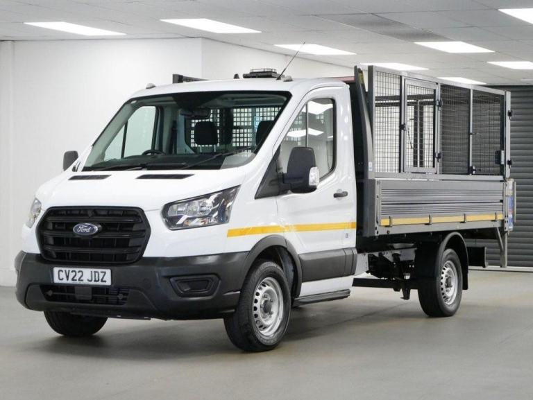 2022 FORD TRANSIT 350 2.0 EBL 130 BHP L2 MEDIUM CAGED TIPPER ( TAIL-LIFT )