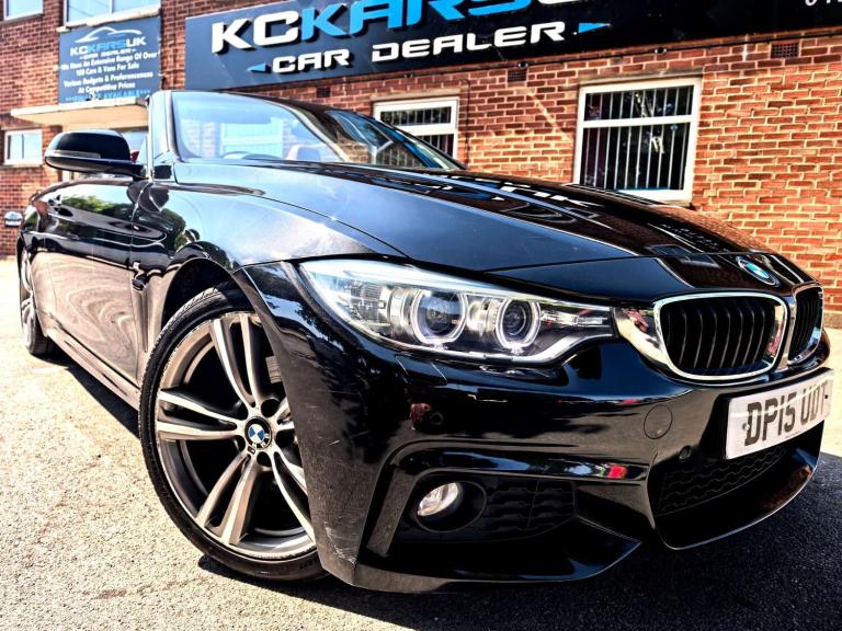 2015 BMW 4 Series 2.0 420d M Sport Auto 2dr | Red Leather | Convertible | Low Miles | Full 7  Con...