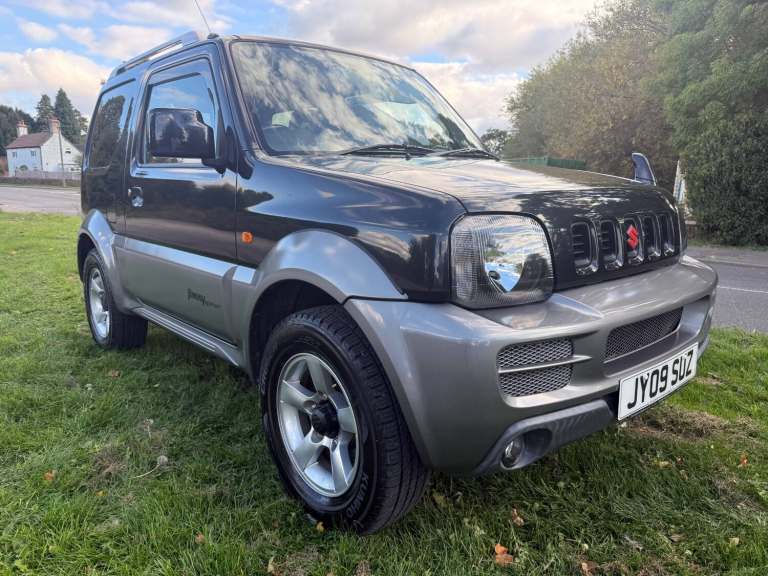 2009 09 SUZUKI JIMNY 1.3 VVT JLX + 4WD LOW 90K MOT 10/27 LEATHER AC MINT PX SWAP