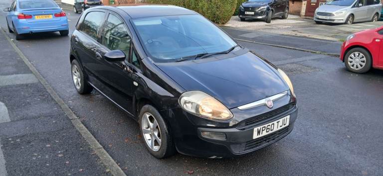  60 plate fiat punto evo 1.3 petrol with long mot till end September 2026 passed with no advisory's