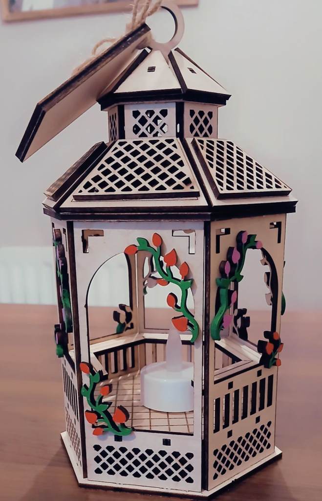 Wooden lantern 