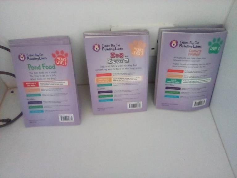 Childrens learning to read books, pre school and early school