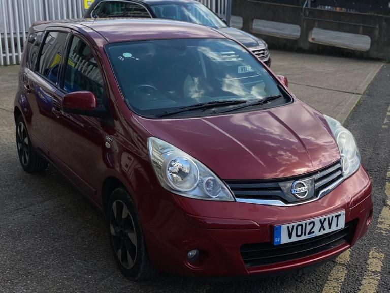 2012 Nissan Note 1.4 N-Tec+ 5dr MPV PETROL Manual