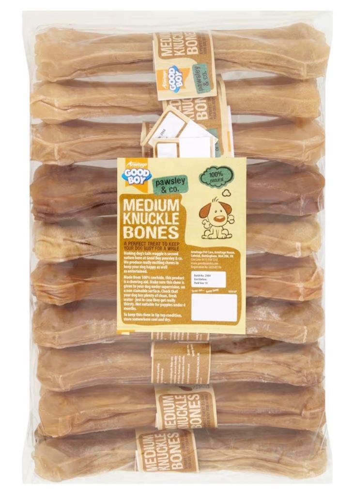 Pack of 24 good boy raw hide
