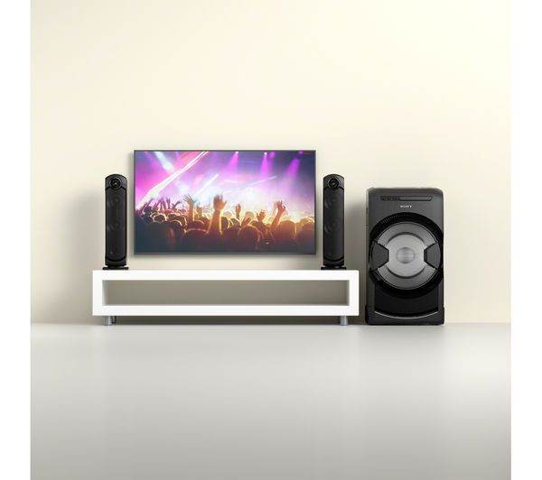 Sony Mhc-gt4d Mini Hi-Fi System - Black 1600watts