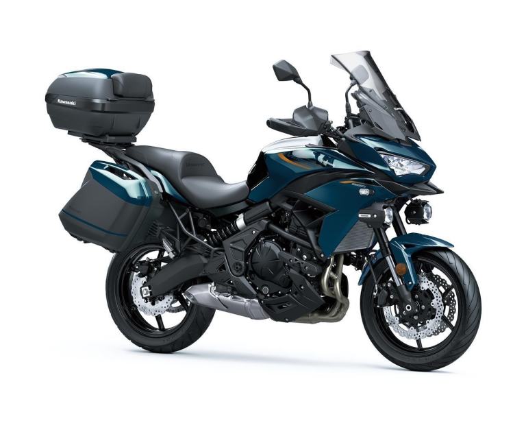  NEW MOTORCYCLE 2026 Kawasaki Versys 650 GT BLUE GRAY BLACK