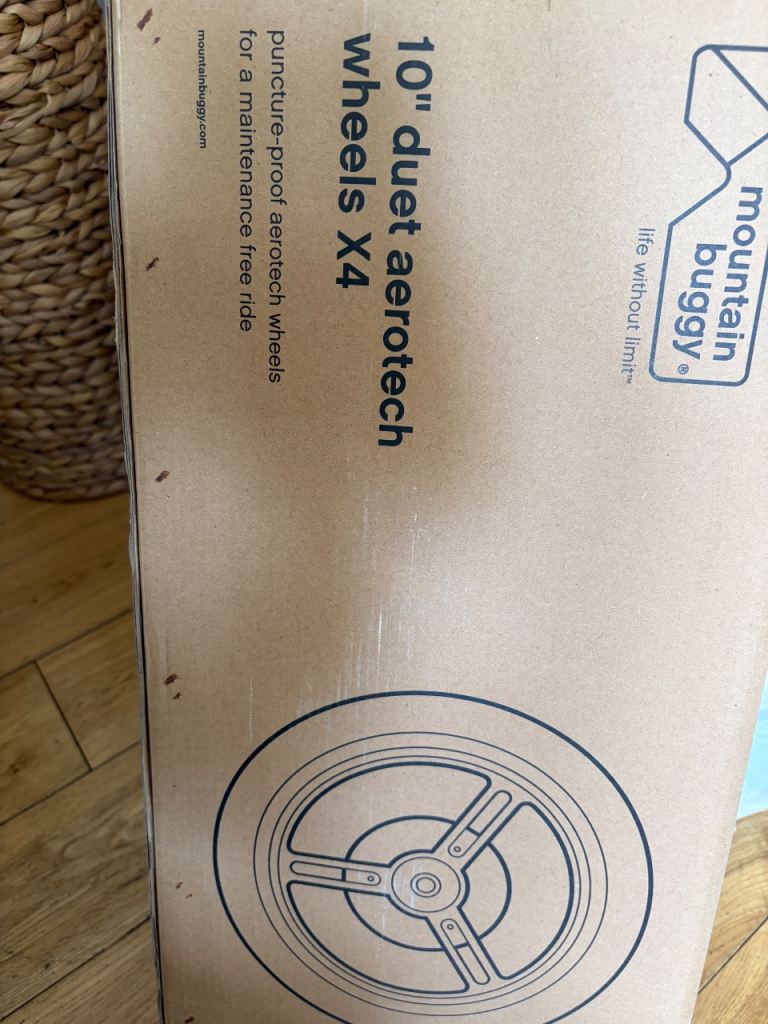 Mountain Buggy Aerotech Puncture-Proof Wheels X4 - New