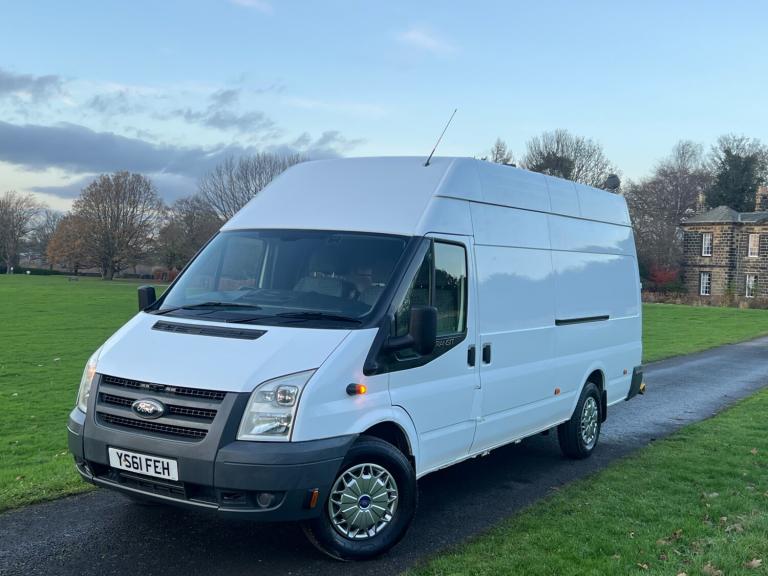2012 Ford Transit H/Roof Jumbo Van TDCi 100ps cDPF [SRW]*NO VAT*61,000 MILES*12 MONTHS MOT* PANEL...