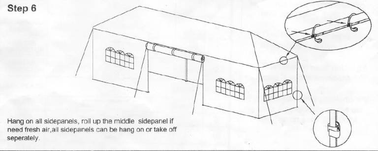 Garden Gazebo, Party Tent, Marquee 9m by 3m