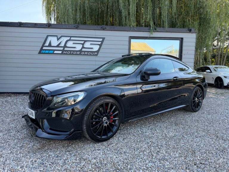 2016 Mercedes-Benz C Class 2.0 C200 AMG Line (Premium) Coupe 2dr Petrol G-Tronic+ Euro 6 (s/s) (1...