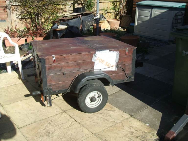 Small Wooden Trailer