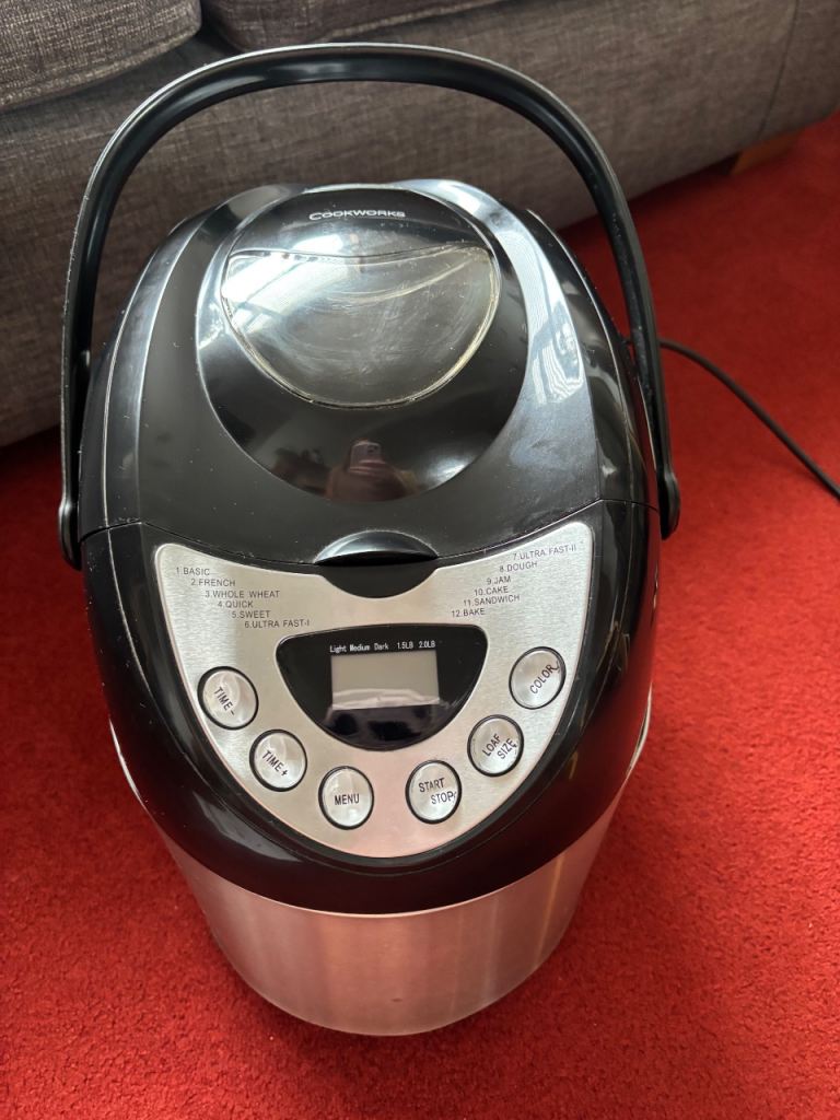 Cookswork breadmaker 