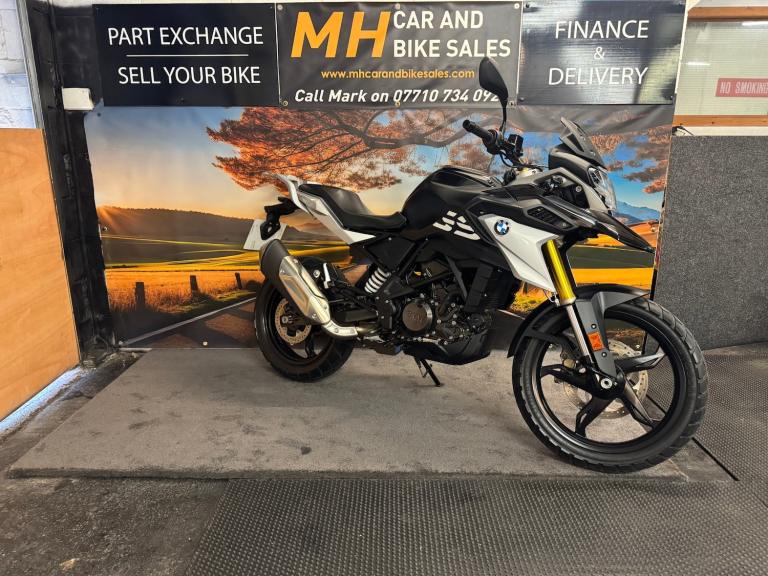 2024 BMW G310  GS BLACK BMW SERVICE HISTORY 5300 MILES ADVENTURE Trail Petrol Manual