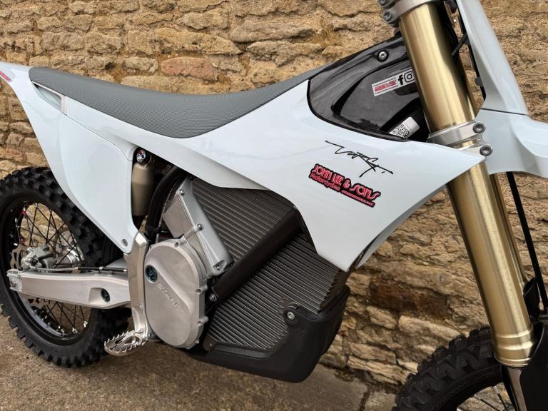 Stark Varg MX 1.2 Motocross Bike 60HP, White, New 2026 Model, In Stock & Ready